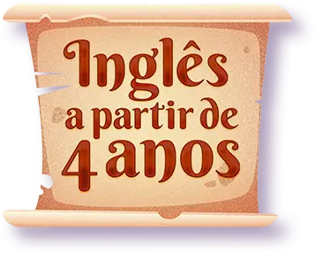 Inglês a partir de 4 anos